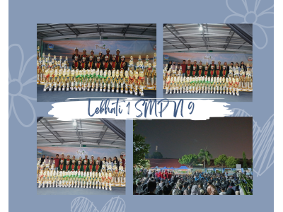 LABHATI SMP 9 ( PERLOMBAAN BARIS BERBARIS)