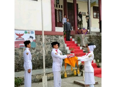 Pengibaran Bendera HUT RI 17 Agustus ke 78 tahun 2023
