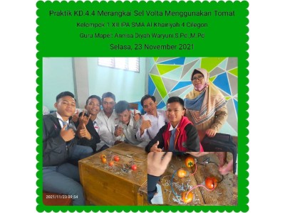 Praktik Kimia tahun 2021